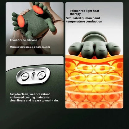 Bionic-Hand Neck & Shoulder Massager with Heat